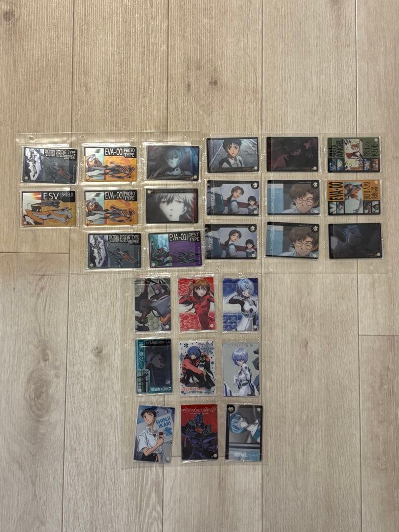 エヴァンゲリオン トレーディングカード 89枚セット