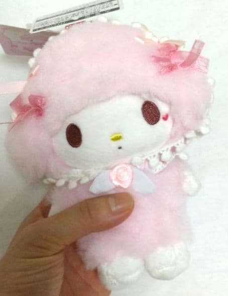 新品 サンリオ マイスウィートピアノ ぬいぐるみ マスコットホルダー