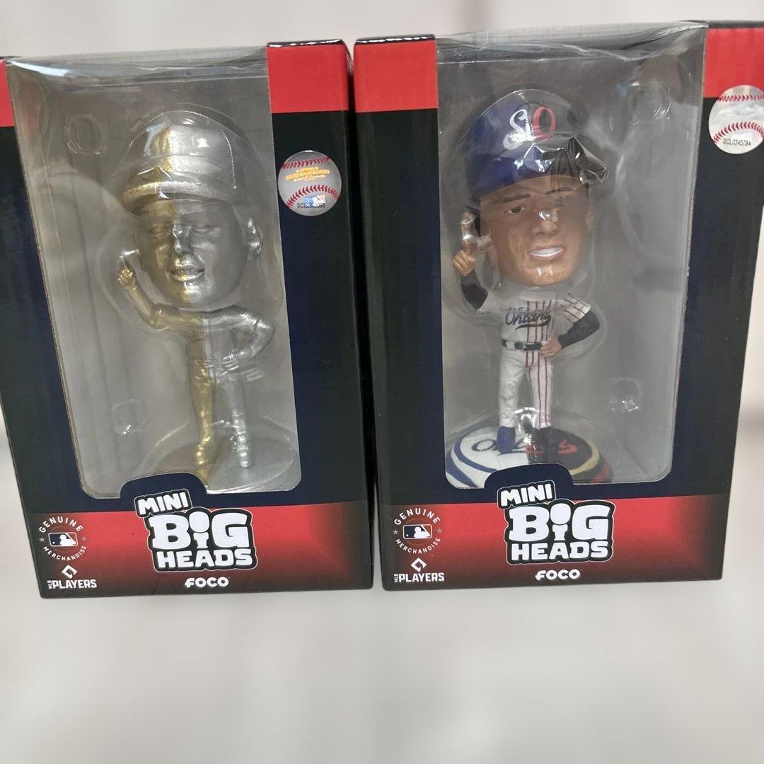 大谷翔平　FOCO社 ミニ ボブルヘッド WBC 2個セット　限定3000個