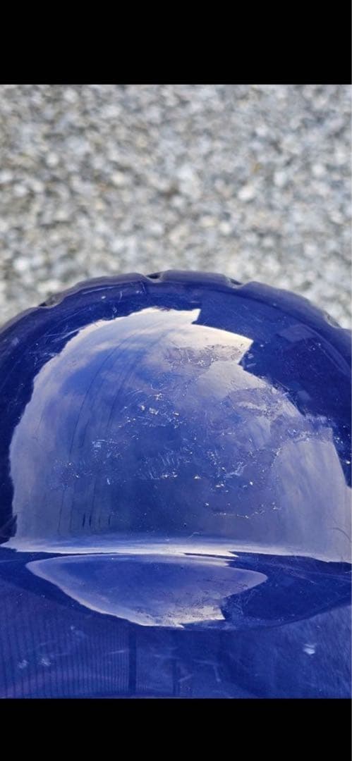 軟式野球　ミズノ　青ヘルメット9個セット