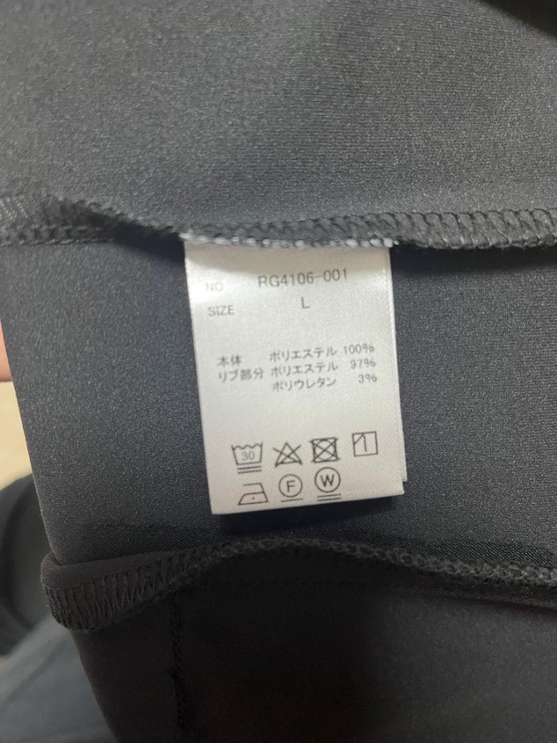 【新品未使用タグ付き】renoma ジャケット ブラック/ホワイト Lサイズ