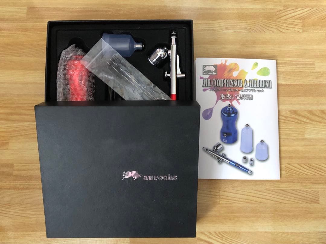 aurochs ハンディコンプレッサー&エアブラシセット