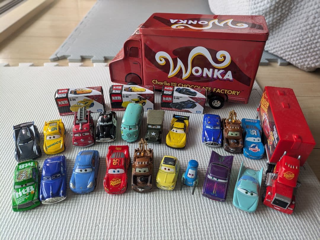 カーズトミカ セットまとめ売り 20台 WONKAトラック付き