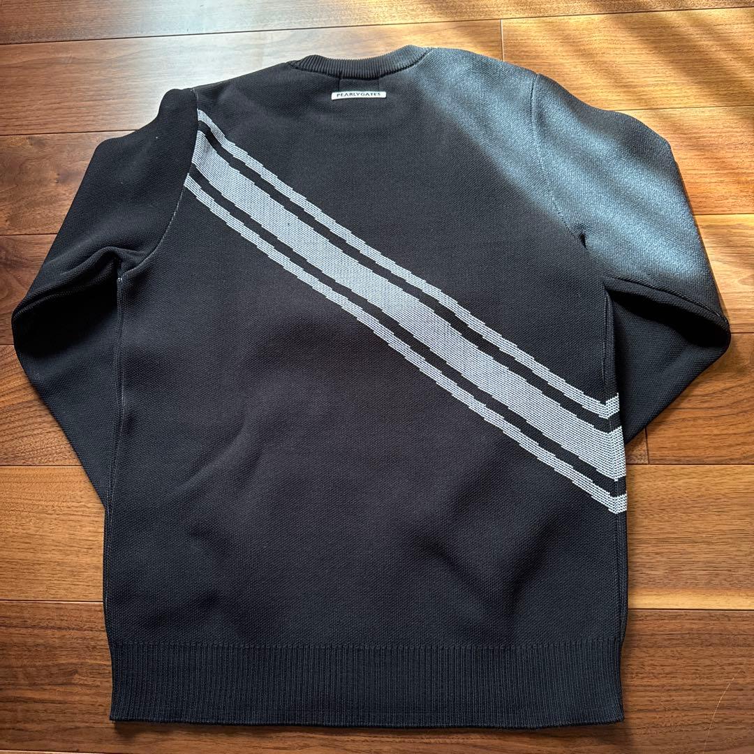 PEARLY GATES ブラック セーター パーリーゲイツ　ゴルフウェア