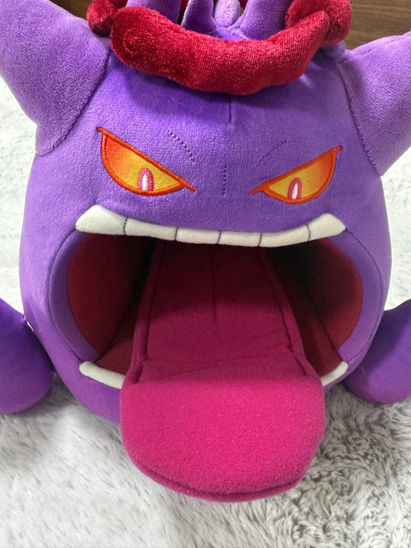 ※訳あり（糸とれあり）キョダイマックスゲンガー　ぬいぐるみ