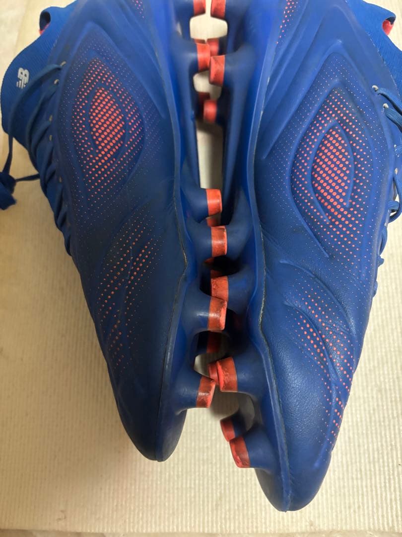 ニューバランス サッカースパイク HG テケラ 青
