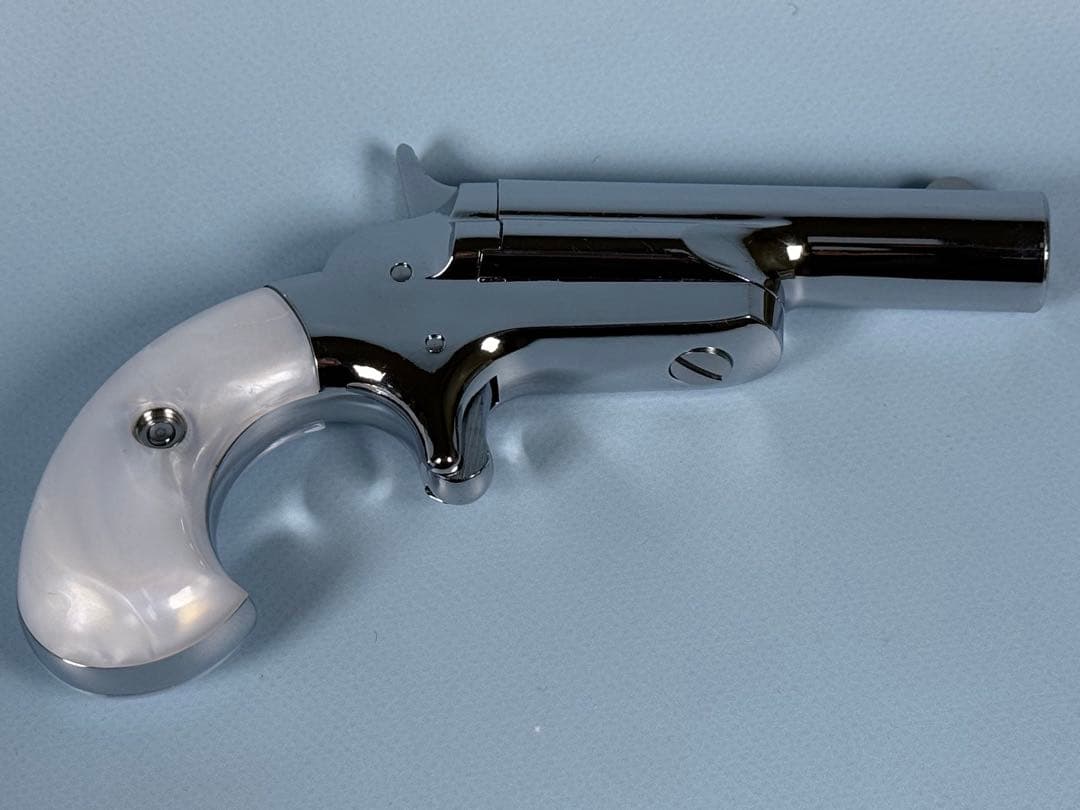 ハートフォード製デリンジャー No 3 オールシルバーモデルガン
