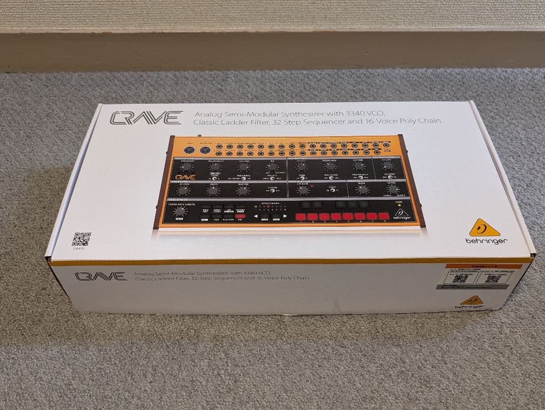 Behringer セミモジュラーシンセ3台セット【箱付美品】