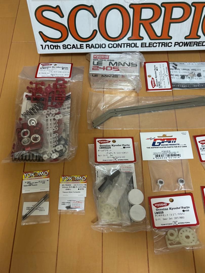 京商 1/10スコーピオン 2014オフロードRcカー【未開封】豊富なパーツ付き