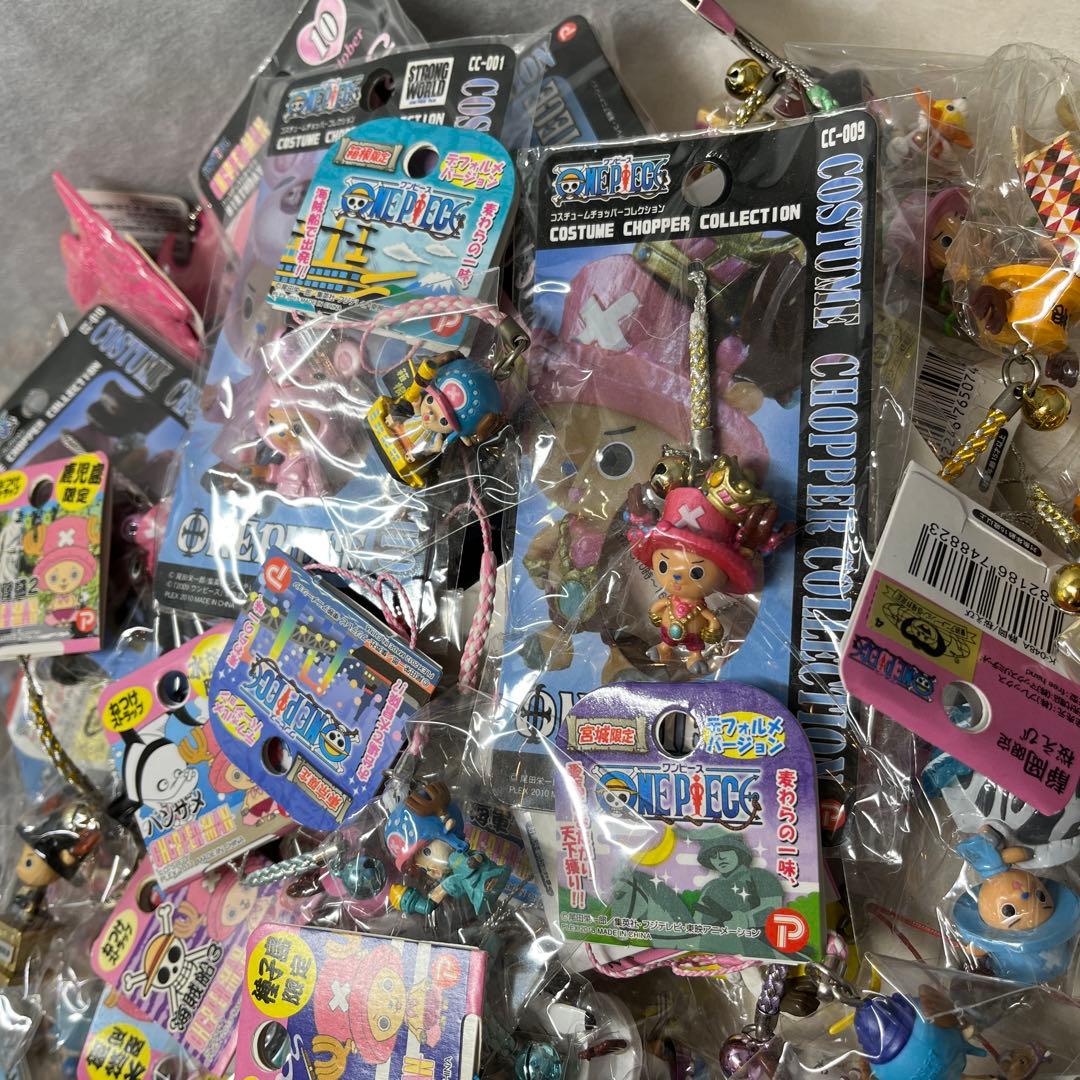 【まとめ売り】ONE PIECE ご当地/◯◯限定/コスコレ 根付けストラップ