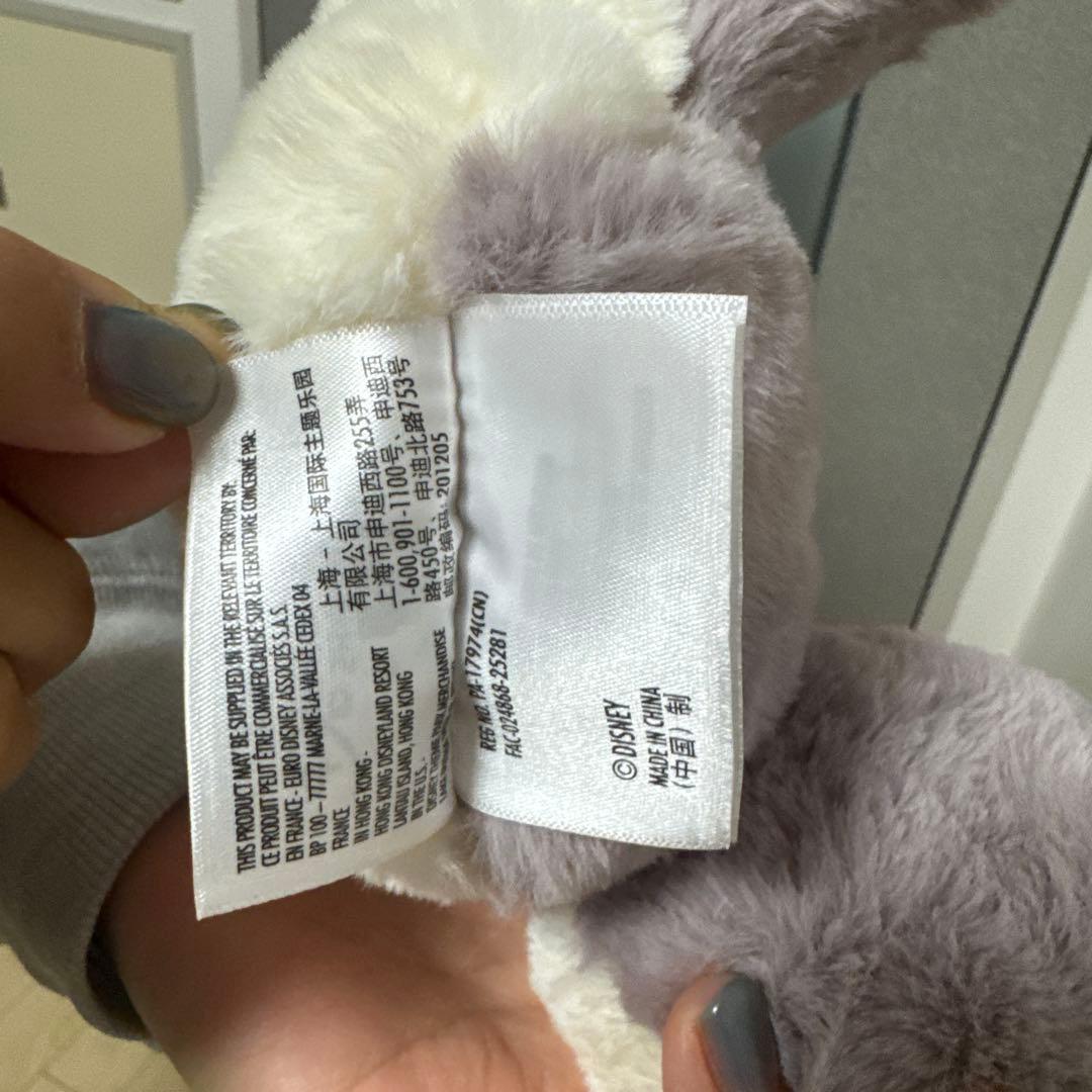 上海ディズニー　ジュディ　カチューシャ　ズートピア　イヤーマフ