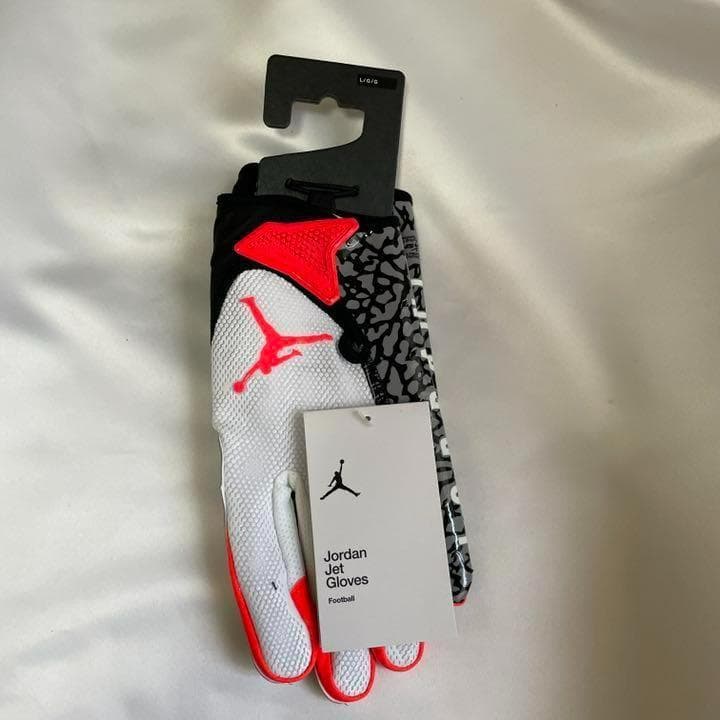 【新品】 アメフト Jordan Jet 7.0 グローブ Infared　M