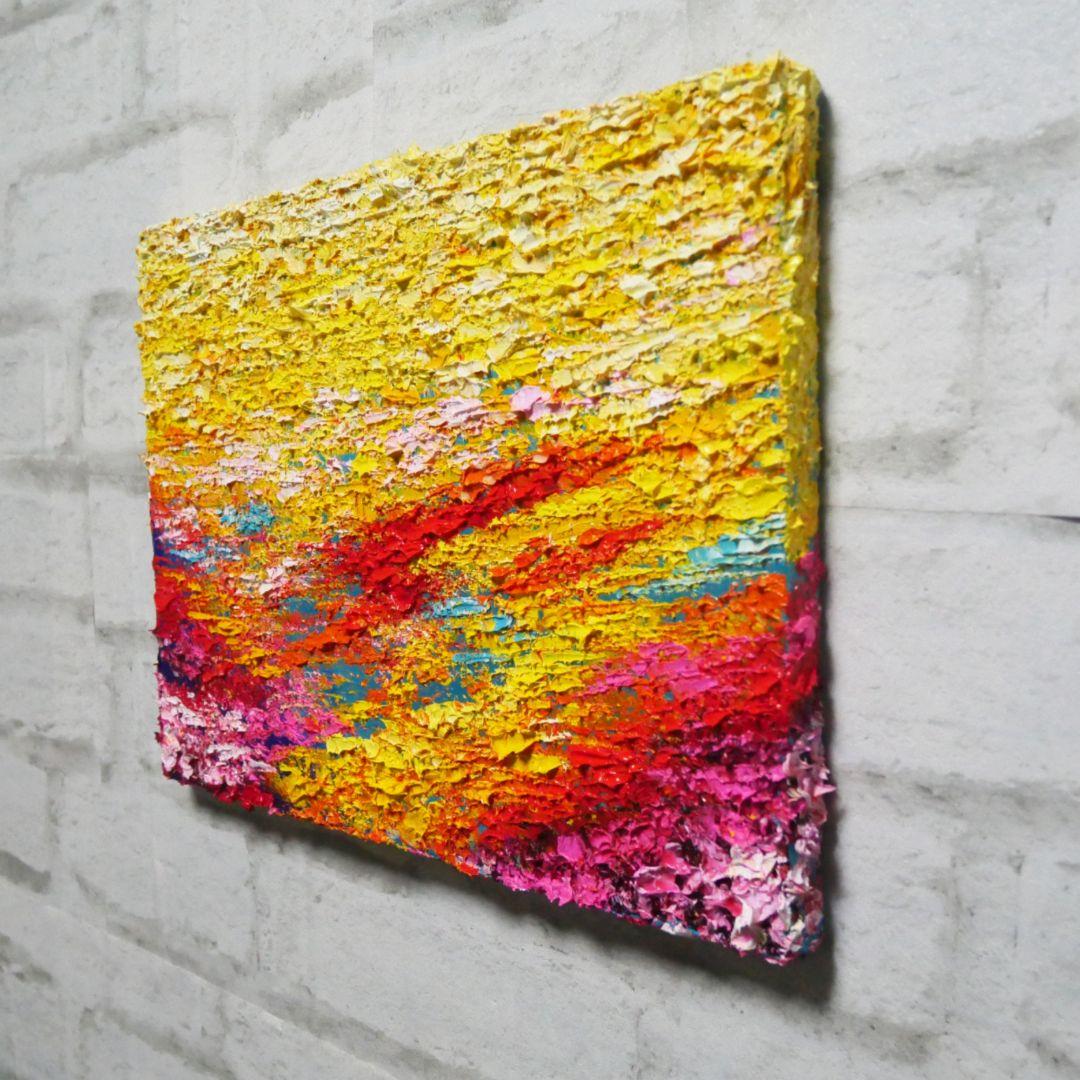 油絵 油彩 油彩画 絵 絵画　【flower garden】