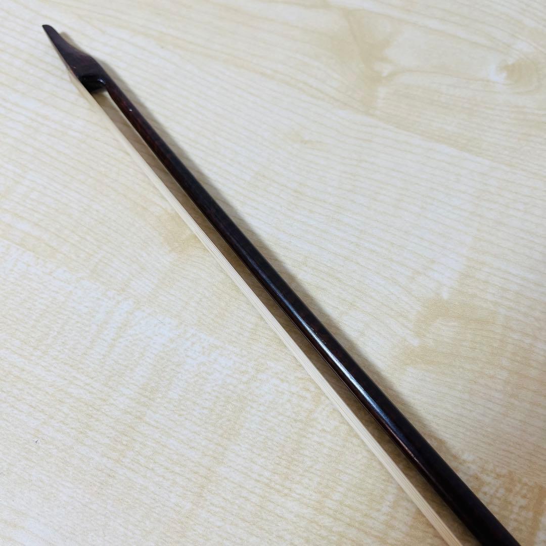 【希少品】バイオリン バロック弓　全長70㎝ 弦楽器 スネークウッド使用
