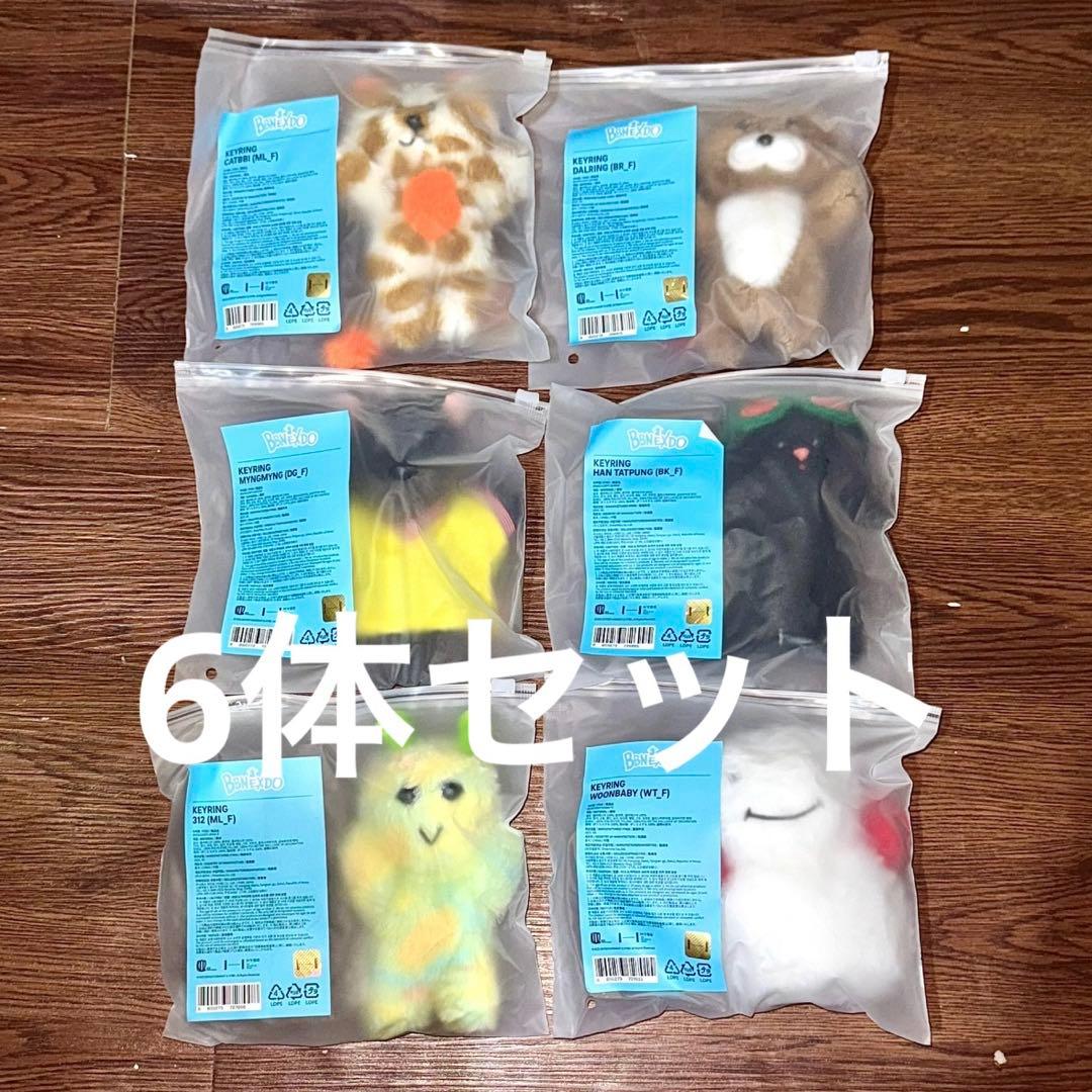 BOYNEXTDOOR ポップアップ ぬいぐるみ キーリング６体セット