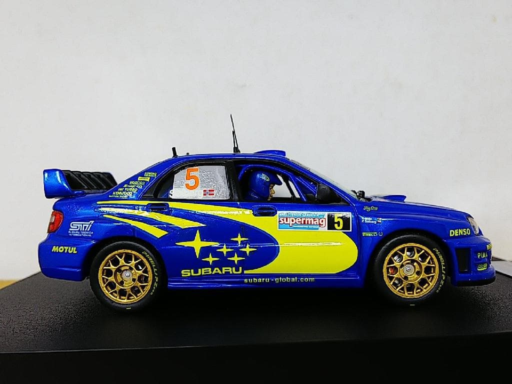 ディーラー2005 Subaru WRC Itally 1/43 インプレッサ