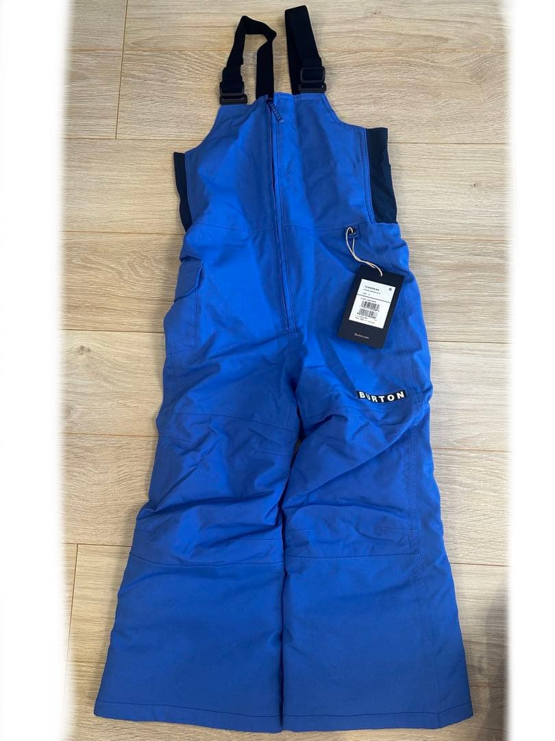 新品 Burton バートン キッズ ビブパンツ サイズ5スノボウェア