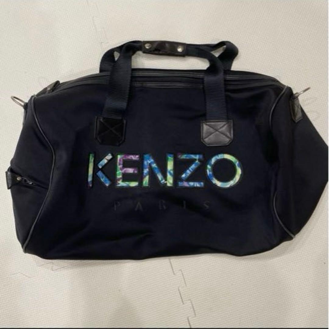 KENZO ボストンバッグ ブラック