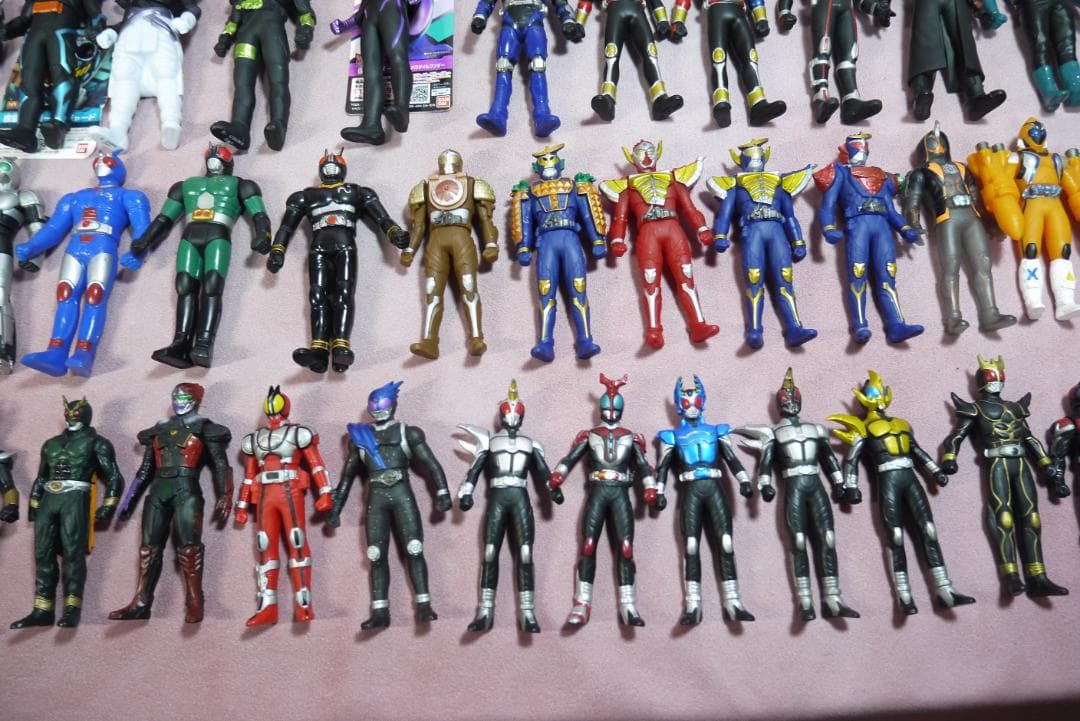 ライダーヒーローシリーズ(新版) ミニソフビ　110体