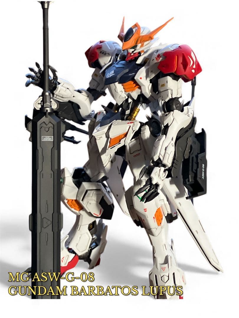 MG ガンダムバルバトスルプス　全塗装完成品 鉄血のオルフェンズ