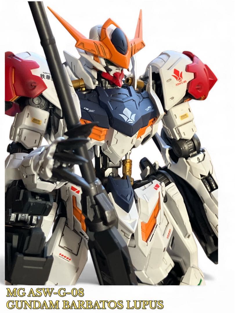 MG ガンダムバルバトスルプス　全塗装完成品 鉄血のオルフェンズ