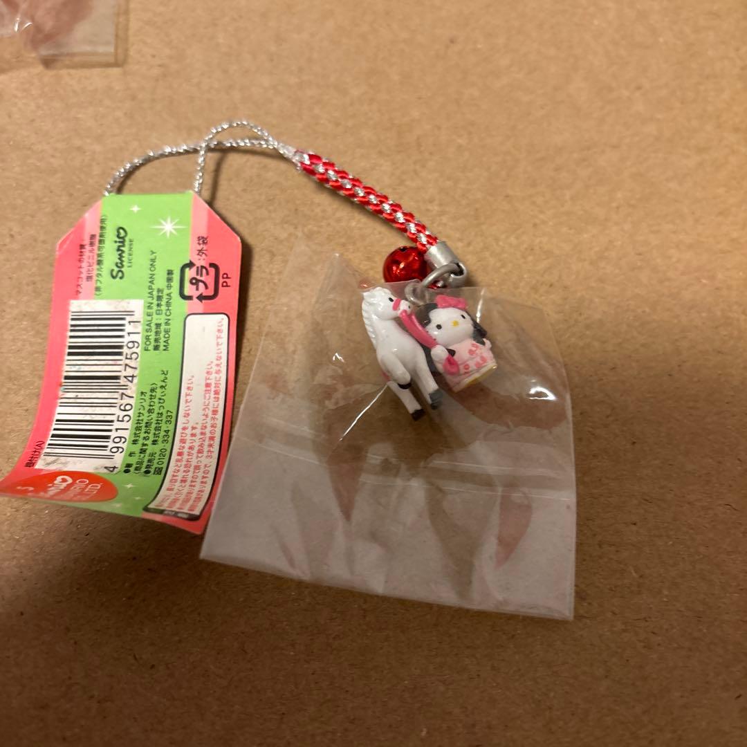 ご当地キティ　根付け　ストラップ10個セット