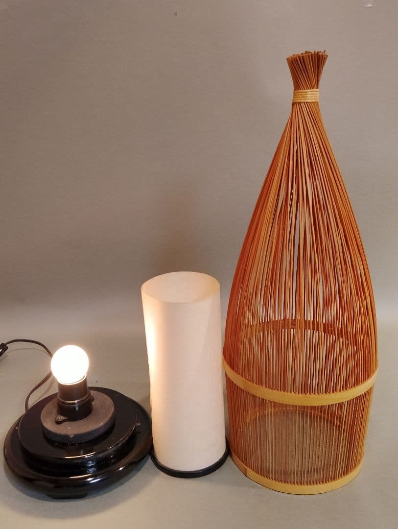 竹千筋細工 行灯 羽衣（和風照明）