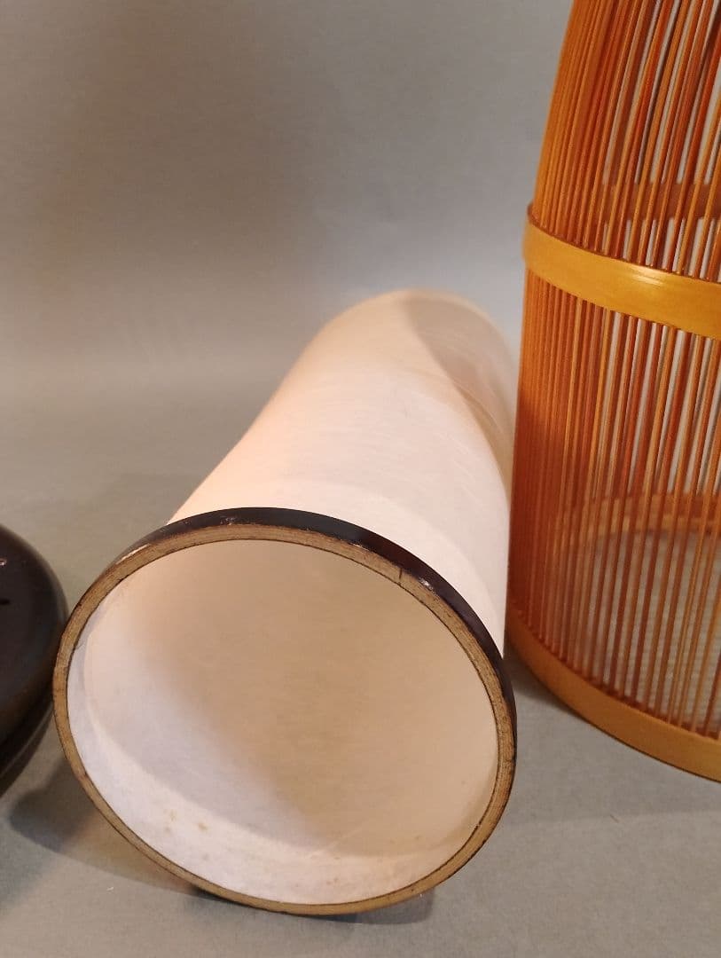 竹千筋細工 行灯 羽衣（和風照明）