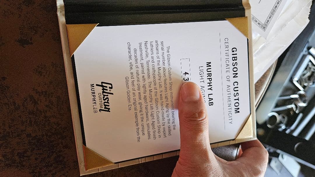 ギター Gibson murphy lab 1954 allgold LIGHTAGED