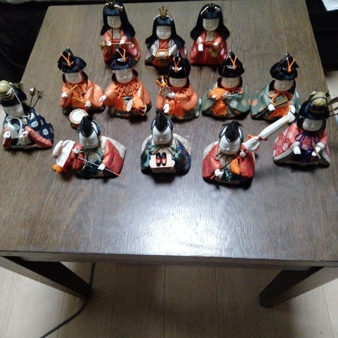 木目込人形 13体セット