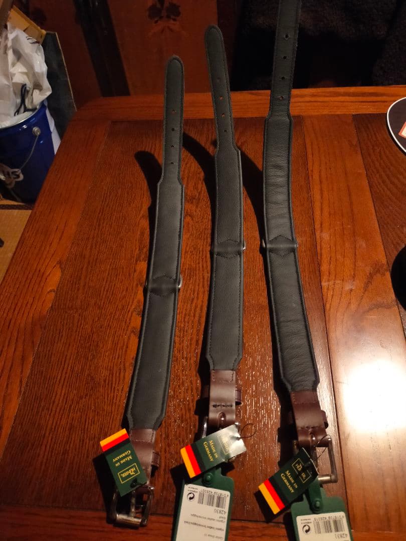 3本セット　未使用保管品　HUNTER ハンター　ドイツ製　犬用　首輪