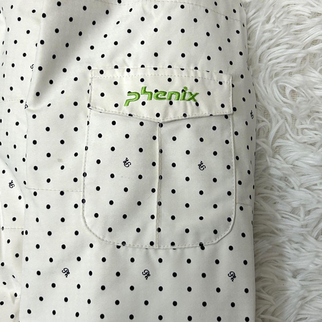 phenix スキーウェア Lサイズ ホワイトドット
