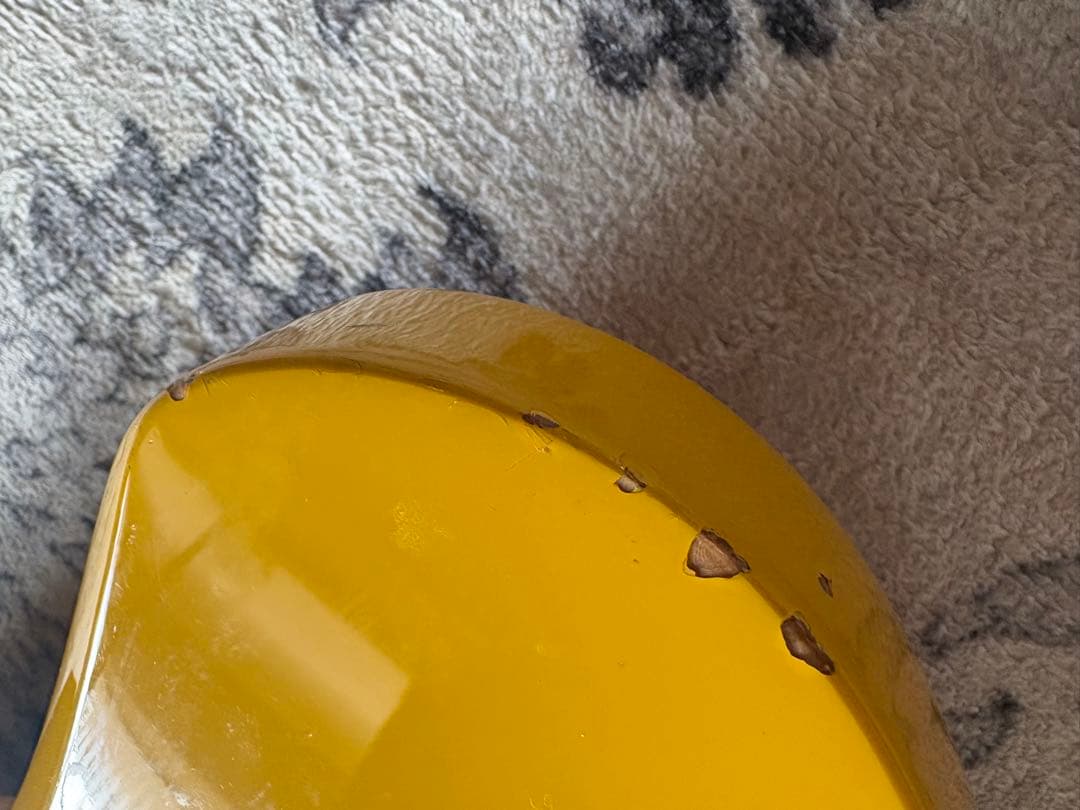 ヒデミニギター　イエローハートミニエレキギター