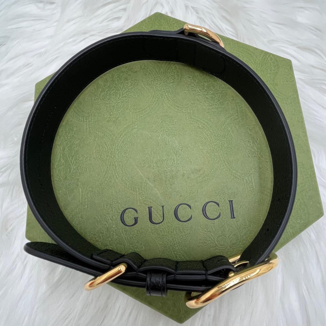 新品✨グッチ　GUCCI 　インターロッキング　ペット首輪　カラー　愛犬
