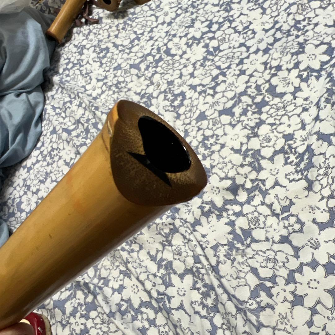 尺八　約51cm 　銘　朝童