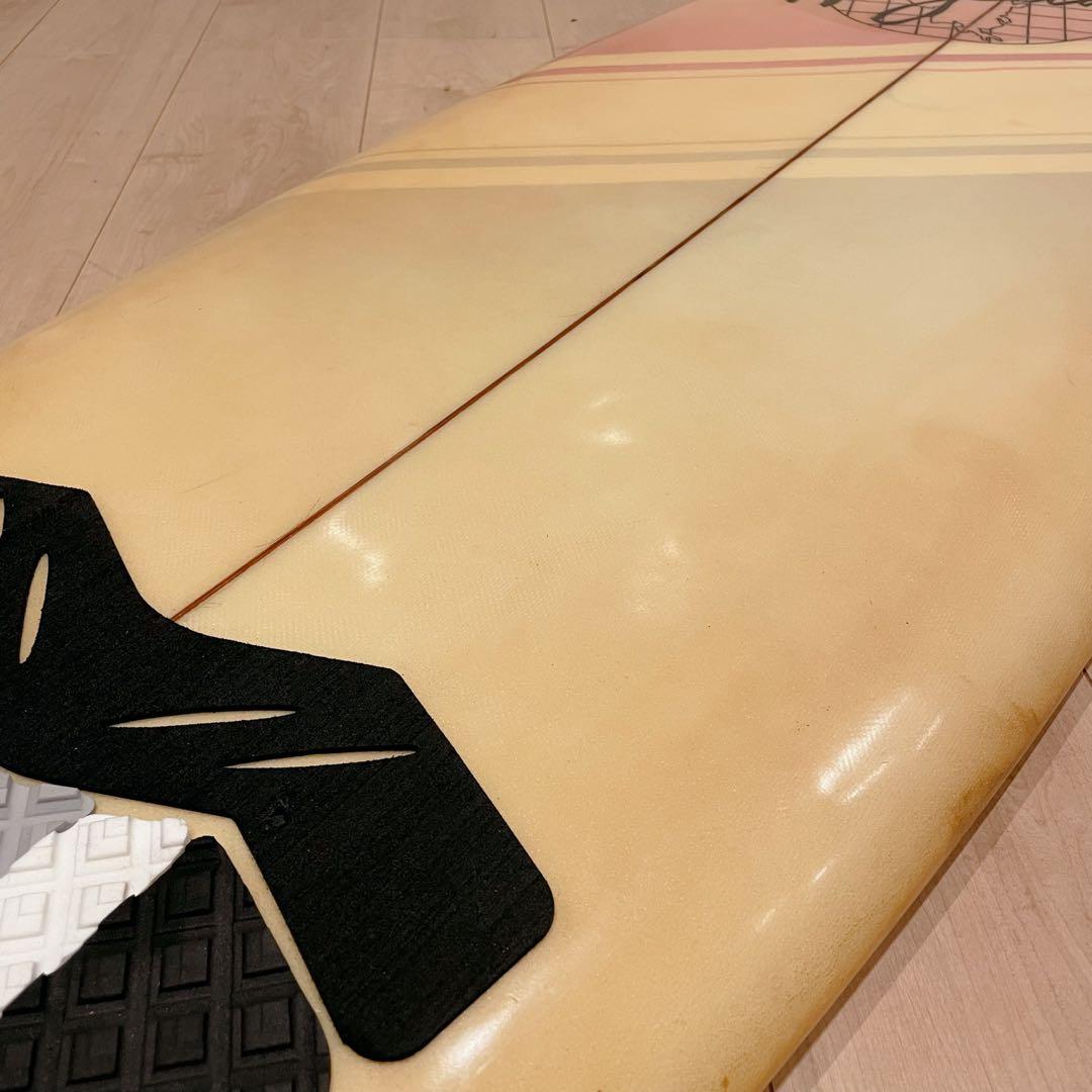 レア✨レトロ　シングル サーフボード シングルフィン　初心者