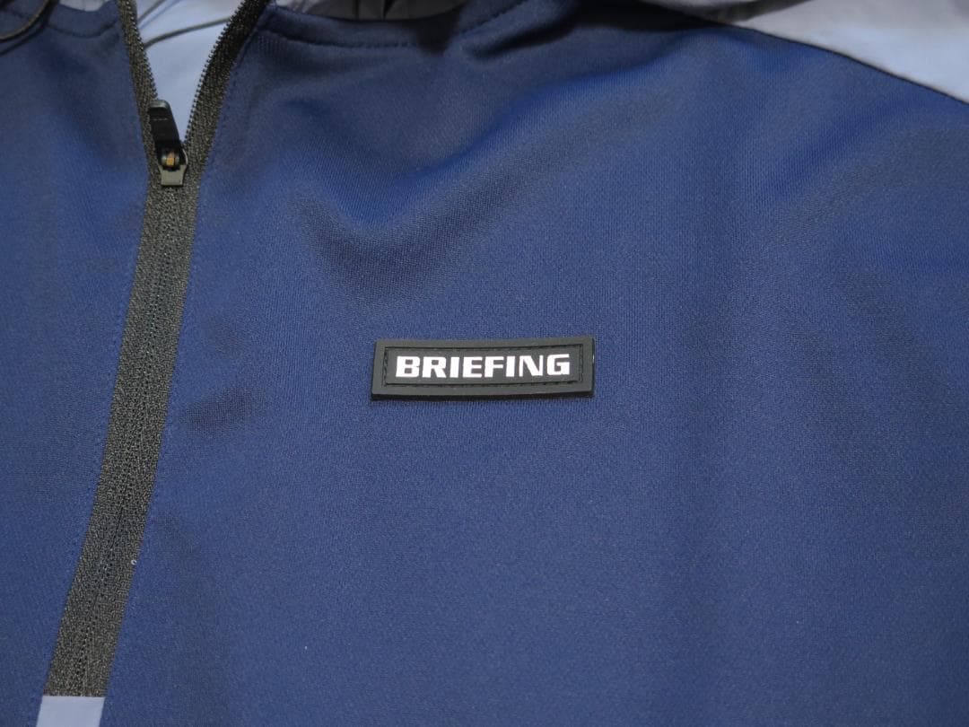 メンズウェア BRIEFING GOLF MENS WR HALF ZIP HOODIE XL