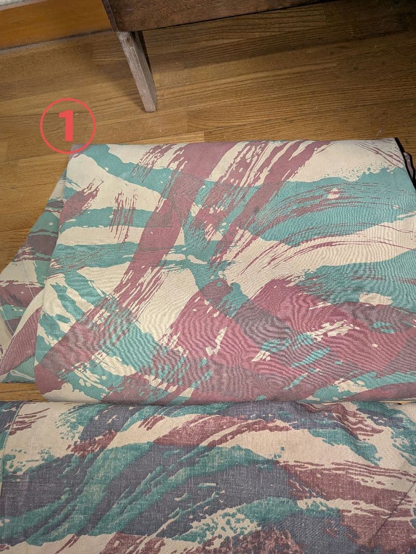 フランス軍パップテントリザードカモ