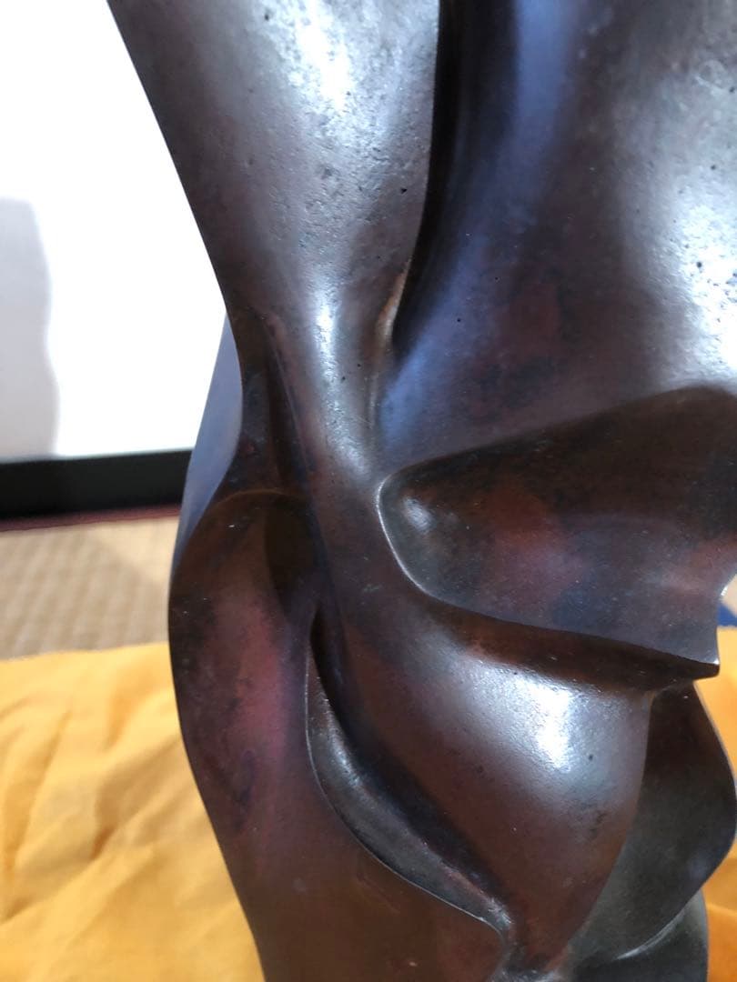 朱銅　満腔　大角勲　氏作　共箱入