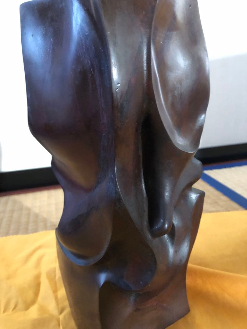 朱銅　満腔　大角勲　氏作　共箱入