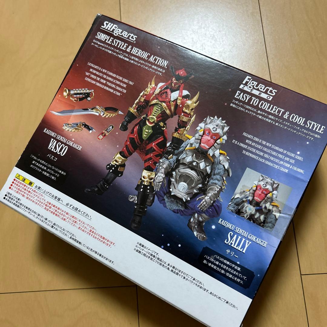 【即購入ok!!】S.H.Figuartsバスコ&サリー海賊戦隊ゴーカイジャー