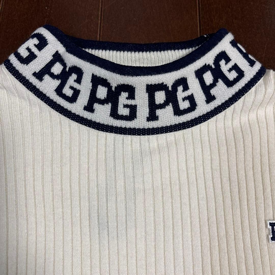 パーリーゲイツ　ウールカシミヤ　ハイネックサイズ5