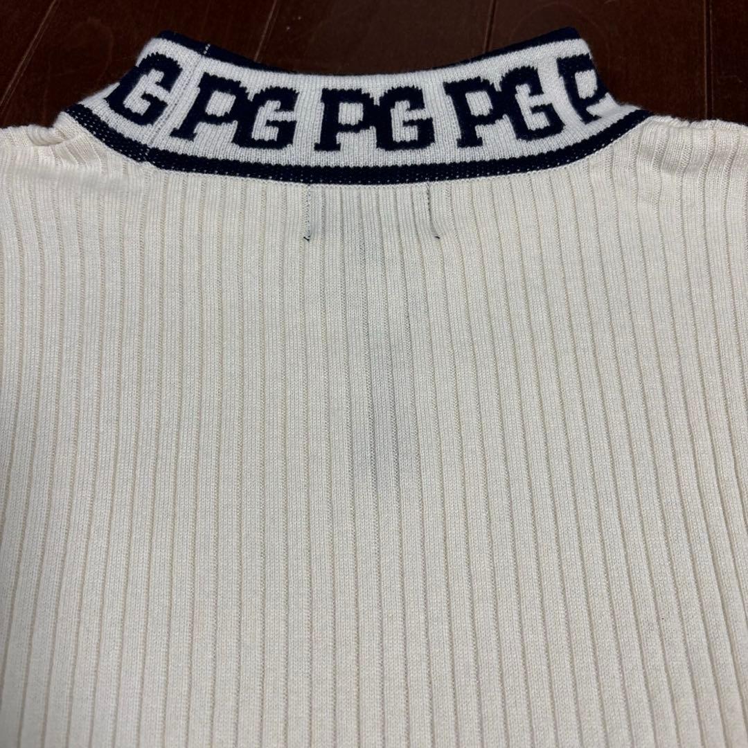 パーリーゲイツ　ウールカシミヤ　ハイネックサイズ5