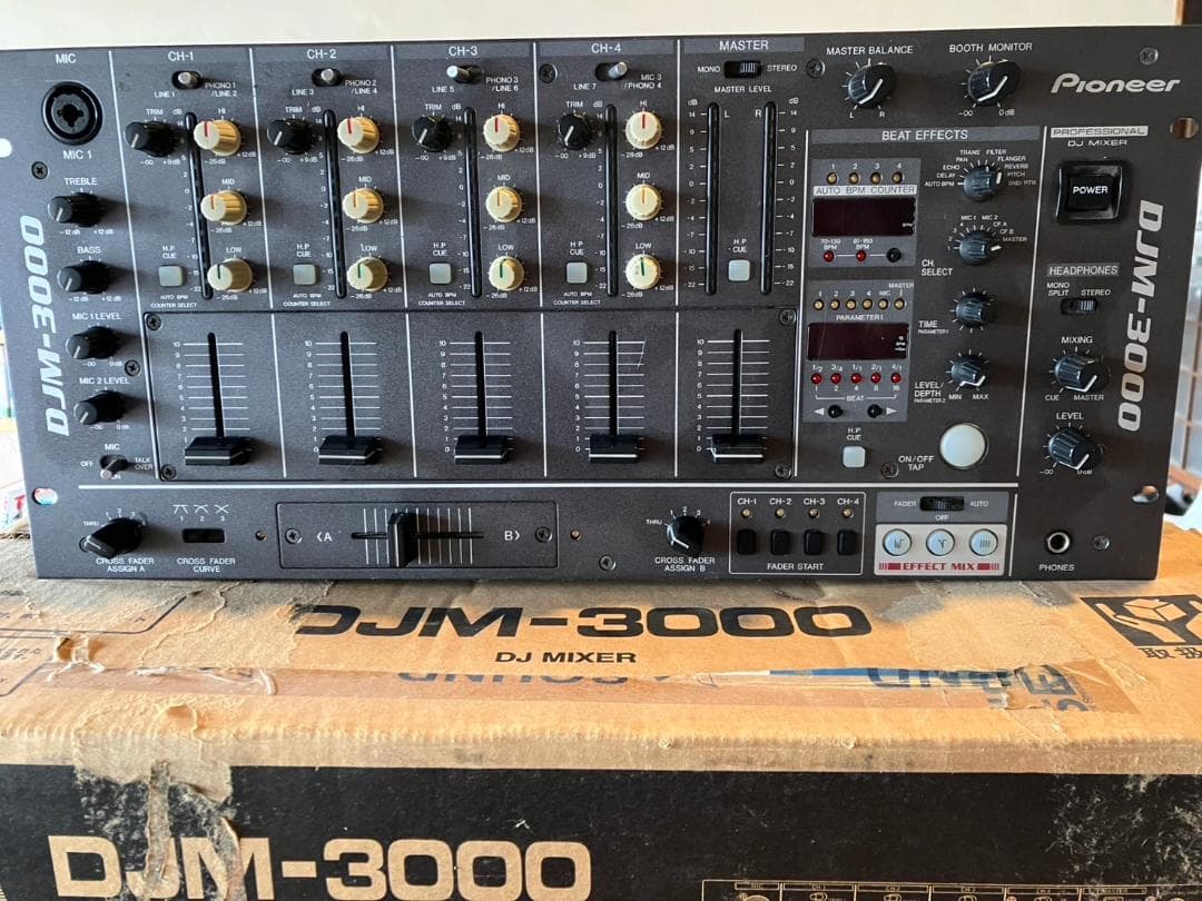 【Nみゆき 】Pioneer DJミキサー　DJM-3000 動作未確認