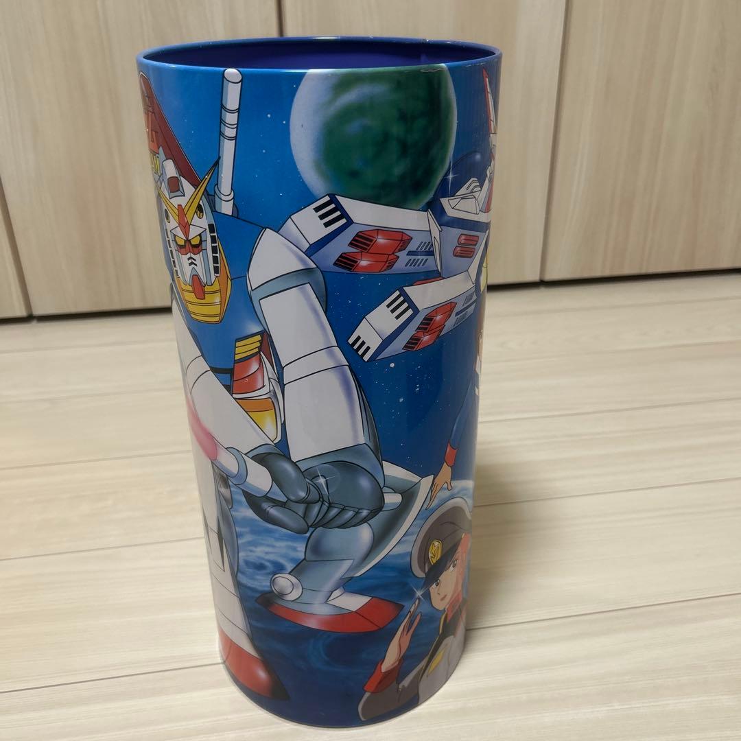 当時モノ⭐︎ガンダムのブリキゴミ箱⭐︎昭和レトロ⭐︎ビンテージ