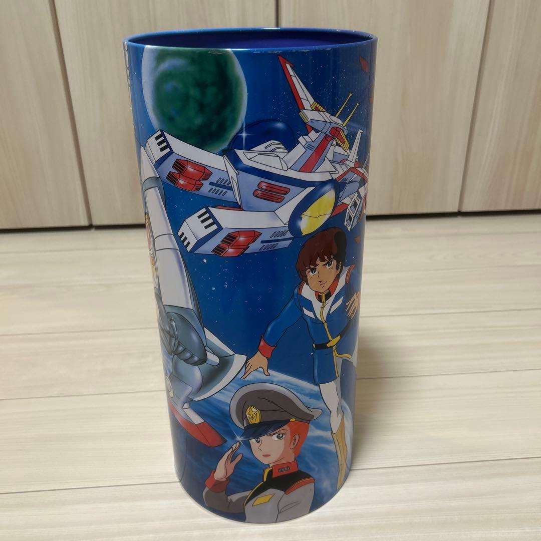 当時モノ⭐︎ガンダムのブリキゴミ箱⭐︎昭和レトロ⭐︎ビンテージ