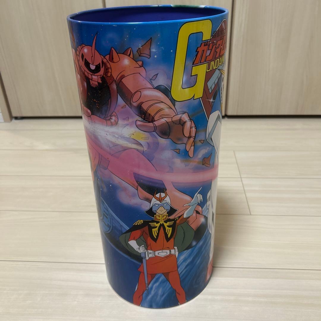 当時モノ⭐︎ガンダムのブリキゴミ箱⭐︎昭和レトロ⭐︎ビンテージ