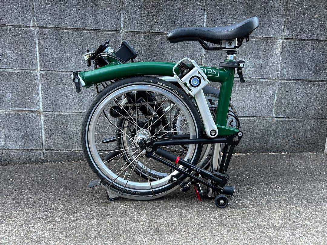 【美品】Brompton S2L レーシンググリーン/ブラック