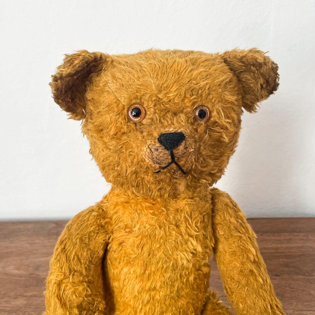 【ドイツ くまのぬいぐるみ①】アンティーク テディベア