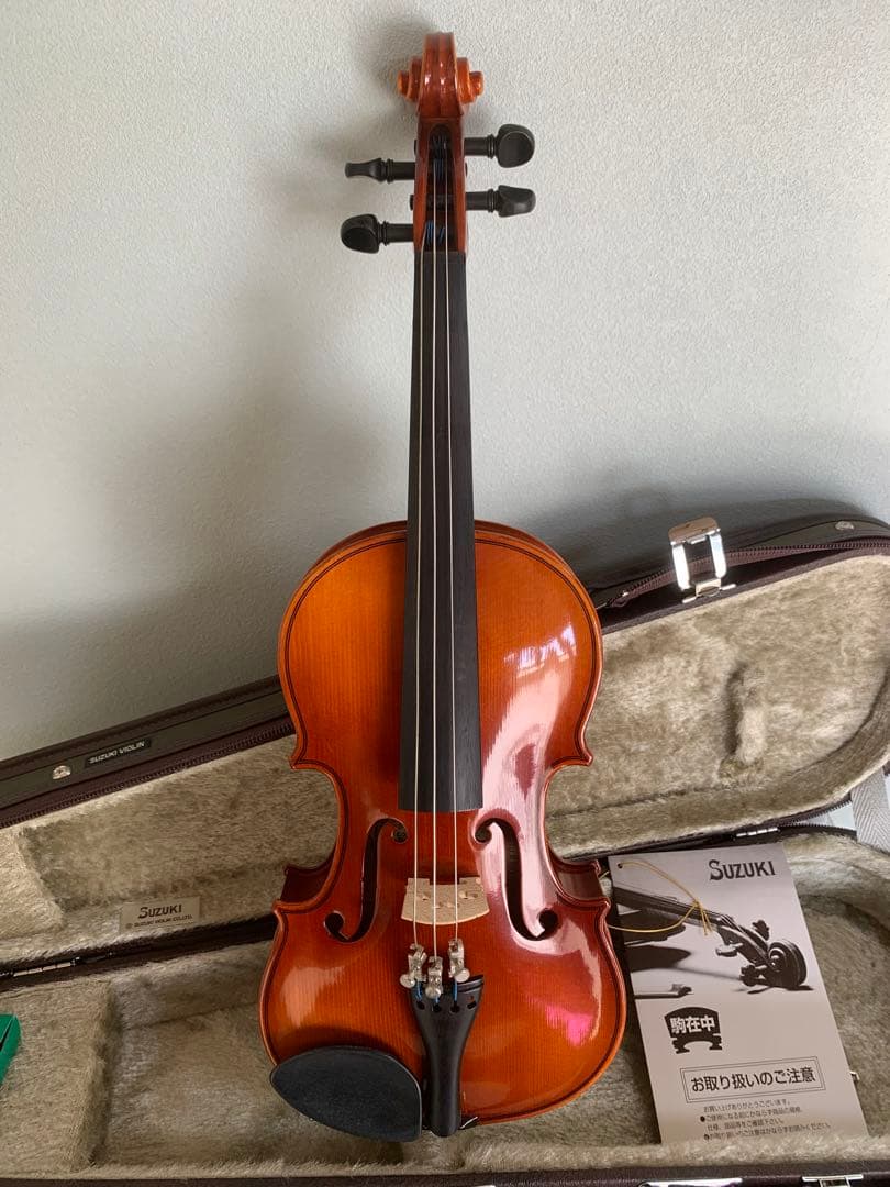 専用出品 SUZUKI 子供用 バイオリン No200 1/8 スズキ弓 松脂